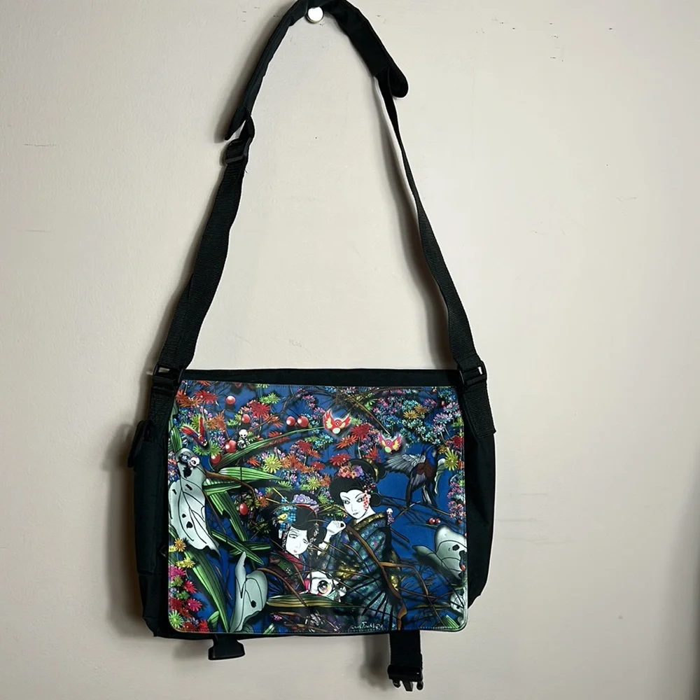 Miguel Paredes Miami Based Artist Anime Japanese Messenger bag Rare